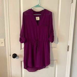 Courted Sleeve Dress